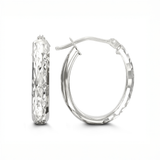 Chunky Oval Hoops