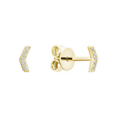 Diamond Arrow Studs