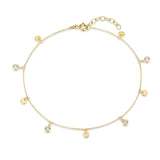 Disc Charm Bracelet
