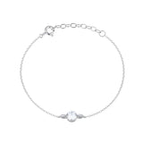 Solitaire Chain Bracelet