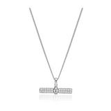 CZ T-Bar Necklace