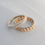 Pave Diamond Ring