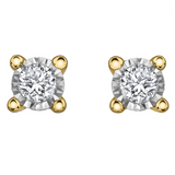 Diamond Solitaire Studs