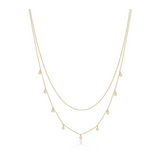Diamondlite CZ Double Layer Necklace