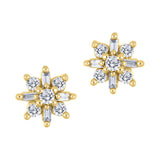Baguette Star Studs