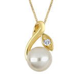 Pearl and Diamond Necklace