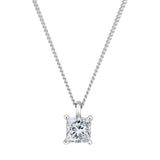 Princess Lab Diamond Pendant