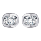 Luna Studs - Diamond