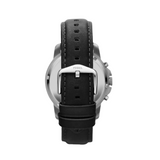 Grant Chronograph Black Leather Watch