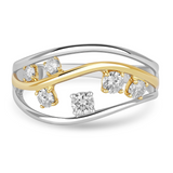 Scatter Set Diamond Ring
