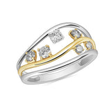 Scatter Set Diamond Ring