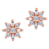 Baguette Star Studs