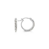 Crystal Mini Hoops