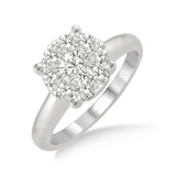 Lovebright Round Solitaire Diamond Ring