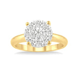 Lovebright Round Solitaire Diamond Ring