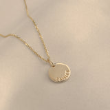 Name Disc Necklace