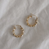 Bold Twist Hoops