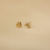 Heart Stud Earrings