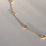 Hearts By The Yard Necklace