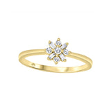 Baguette Star Ring