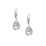 Celtic Cradle of Life Drop Earrings