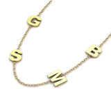 Quad Initial Necklace