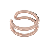 Double Bar Cuff Earring