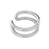 Double Bar Cuff Earring