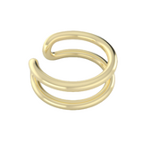Double Bar Cuff Earring