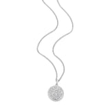 CZ Coin Necklace