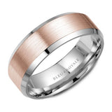 Sandpaper & High Polish Beveled Band