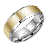 Sandpaper & High Polish Beveled Band