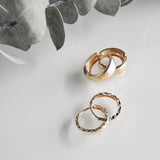 High Polish Huggie Earring