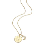 To the Moon and Back Disc Pendant