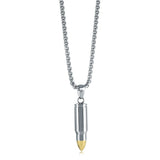 Matte Bullet Pendant