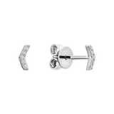 Diamond Arrow Studs