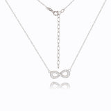 CZ Infinity Necklace