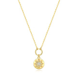 Goddess Star Disc Necklace
