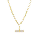 T-Bar Rolo Necklace