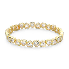 Bezel Heart Bracelet