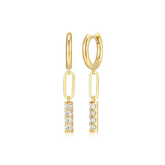 Drop Bar Hoops