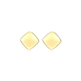 Polished Sqaure Studs
