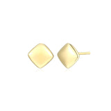 Polished Sqaure Studs