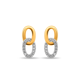Diamond Link Earrings