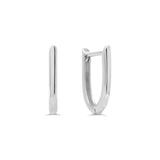 U Hoop Huggie Earrings