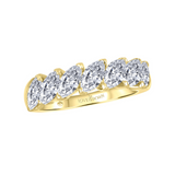 7-Stone Marquise Lab Diamond Band