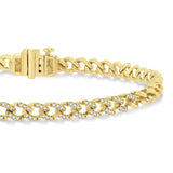 Diamond Curb Bracelet