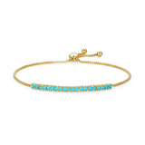 Turquoise Bar Bracelet
