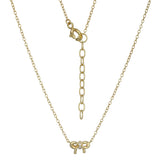 CZ Mini Bow Necklace