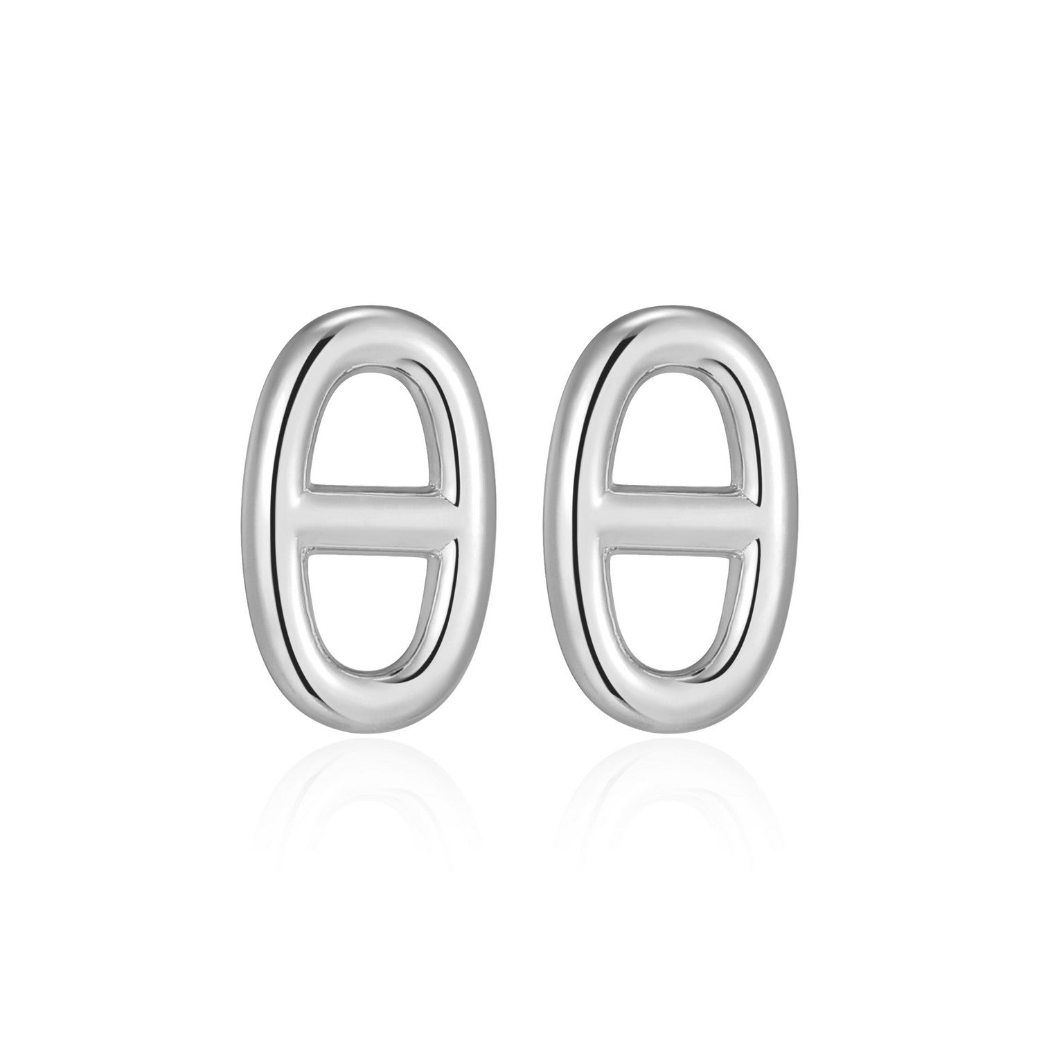Open Mariner Link Mini Stud Earring